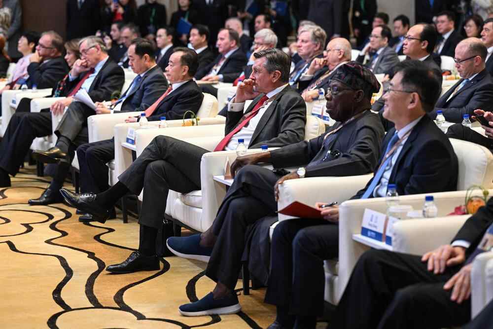 从都国际论坛闭幕式。羊城晚报全媒体记者 钟振彬 摄