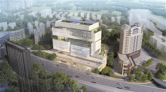 广州科技图书馆效果图（项目建设方供图）