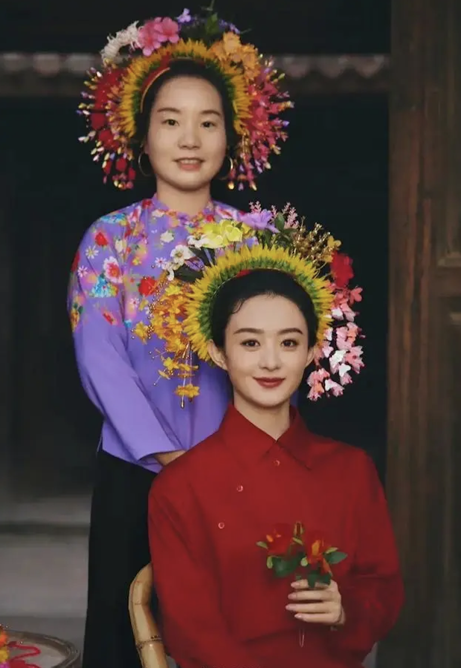 泉州文旅感谢赵丽颖带火的蜉埔簪花有何特别?原来这些女星都戴过