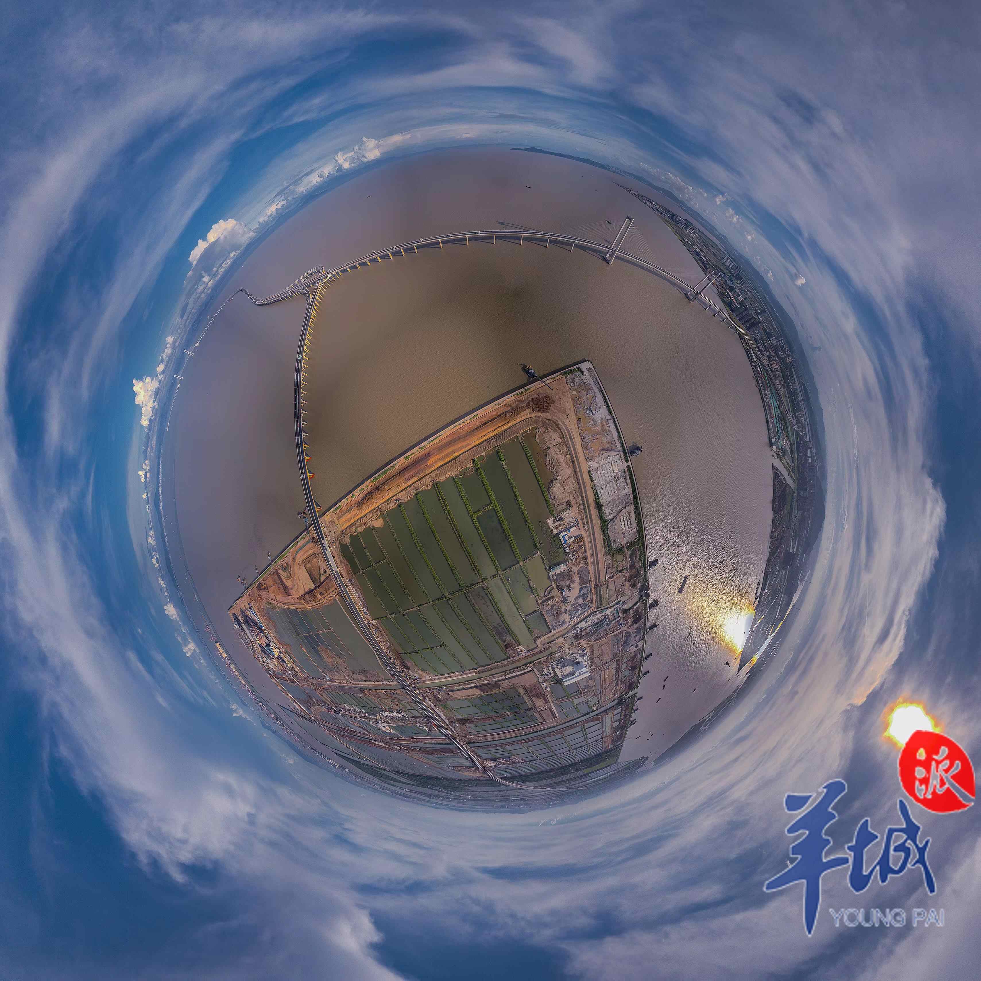 深中通道通车在即 黄金河 摄