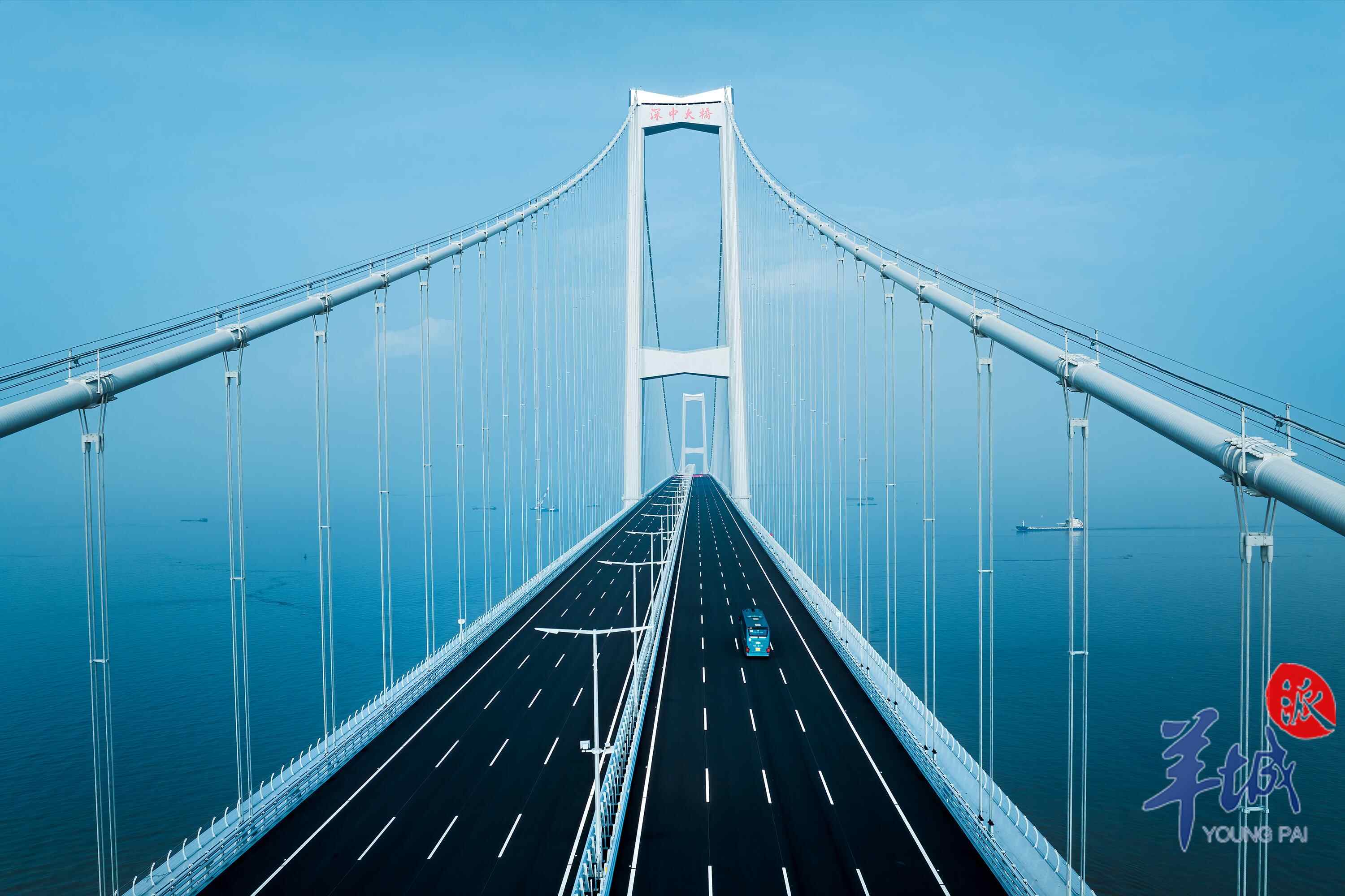 深中大桥 梁嘉俊拍摄于2024年6月22日