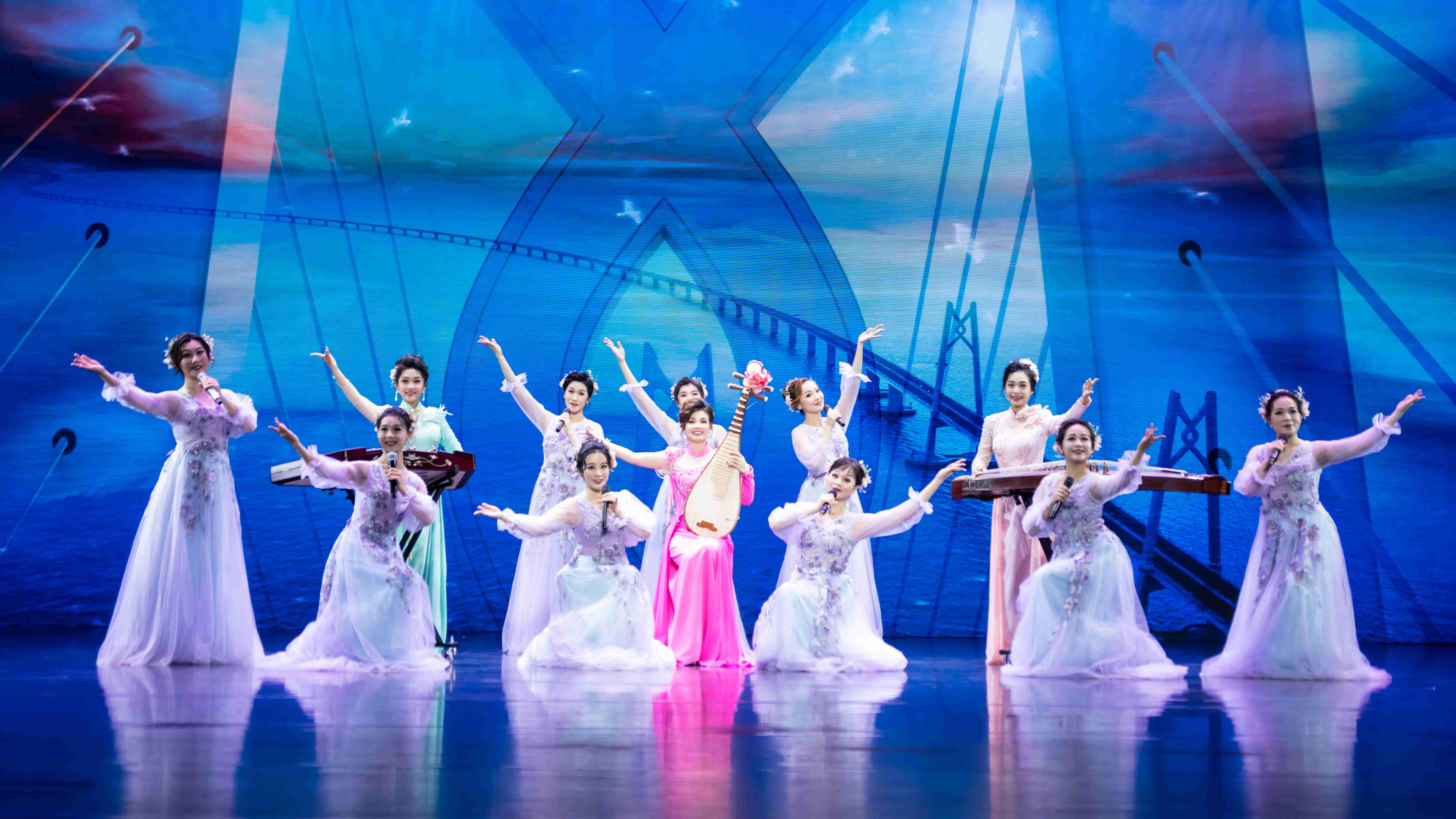 广东群文作品《同心结》演出