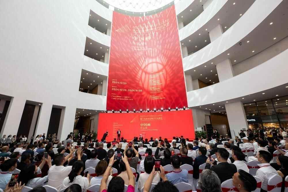 第十四届全国美展中国画作品展在广州开幕